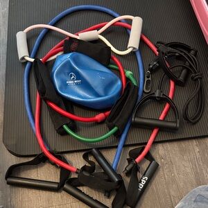 SPRI Resistance Bands Set and Pilates Ball